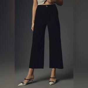 Anthropologie Colette cropped wide leg pants by Maeve Sz 29